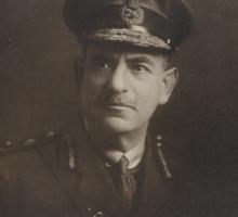 Portrait of Sir John Monash in military uniform
