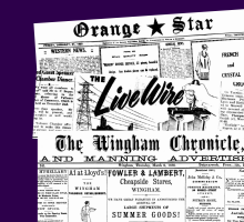 The Orange Star and The Live Wire Mastheads